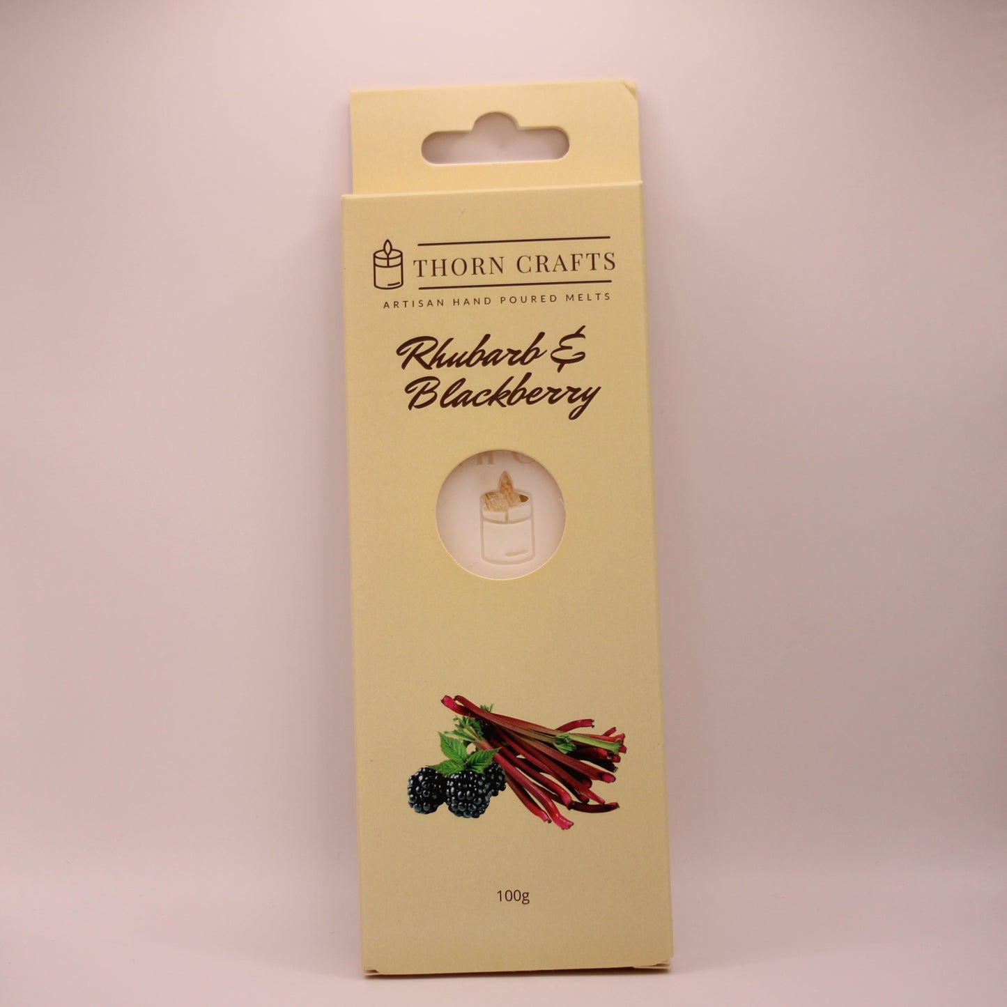 Rhubarb & Blackberry Wax Melt Snap Bar