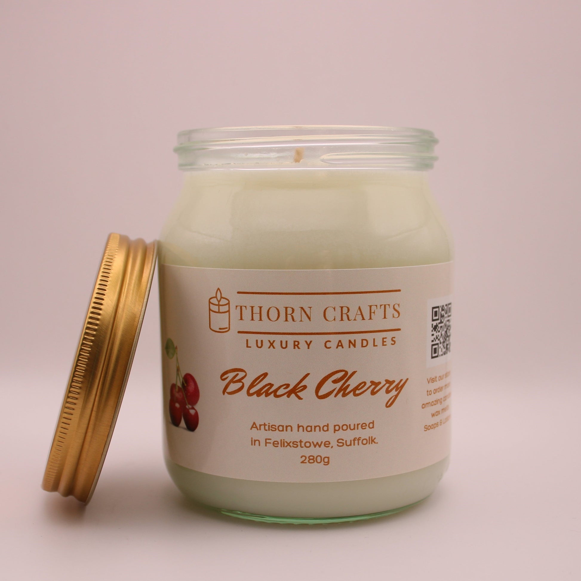 Black Cherry Luxury Large Candle