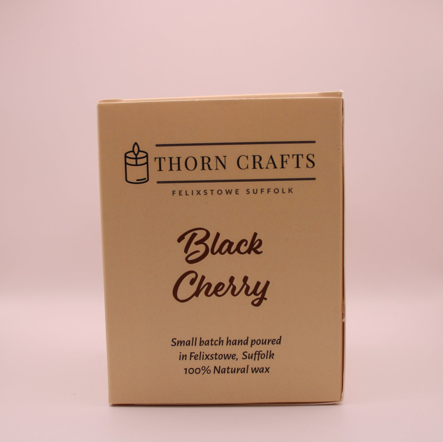 Black Cherry Large Luxury Candle