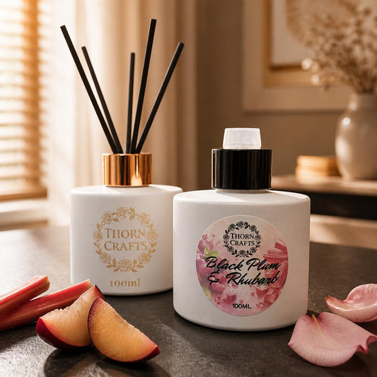 Black Plum and Rhubarb Reed Diffuser
