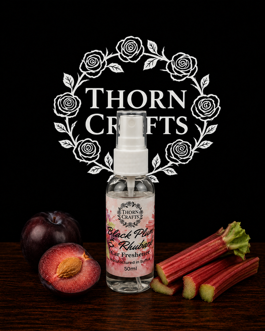 Black Plum and Rhubarb Car Freshener
