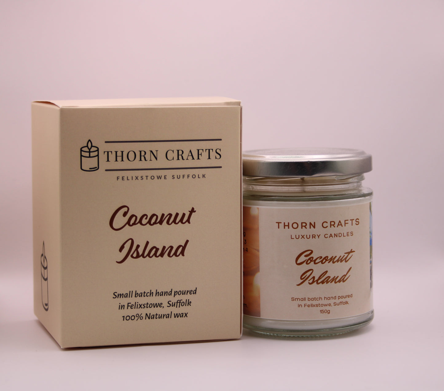 Coconut Island Medium Luxury Candle