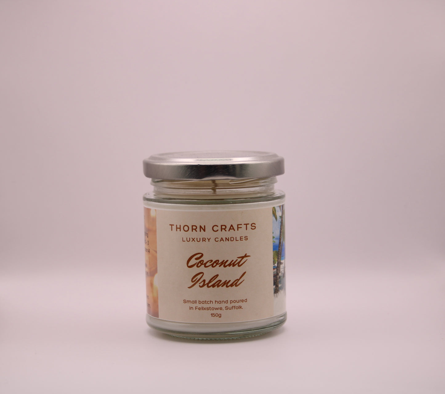 Coconut Island Medium Luxury Candle