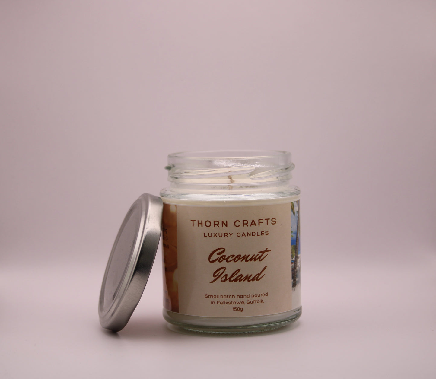 Coconut Island Medium Luxury Candle