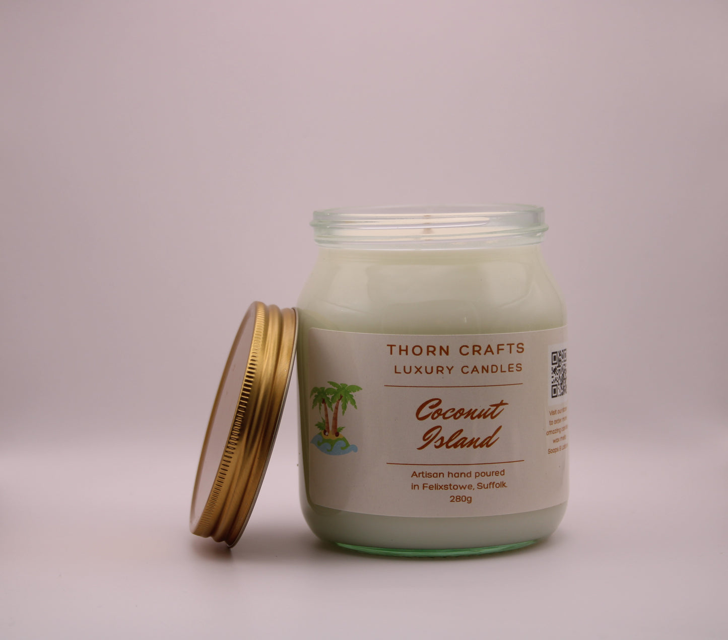 Coconut Island Candle Large Luxury Candle