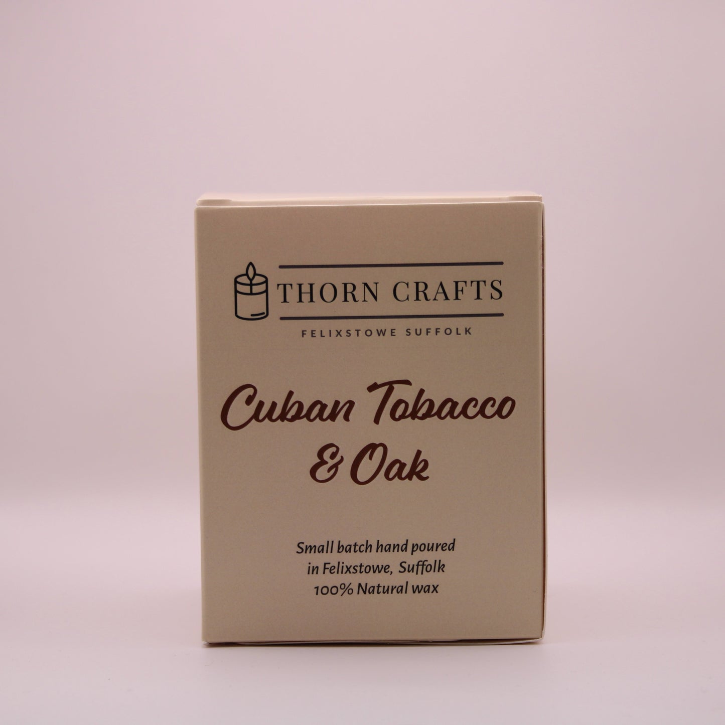 Cuban Tobacco & Oak Large Luxury Candle