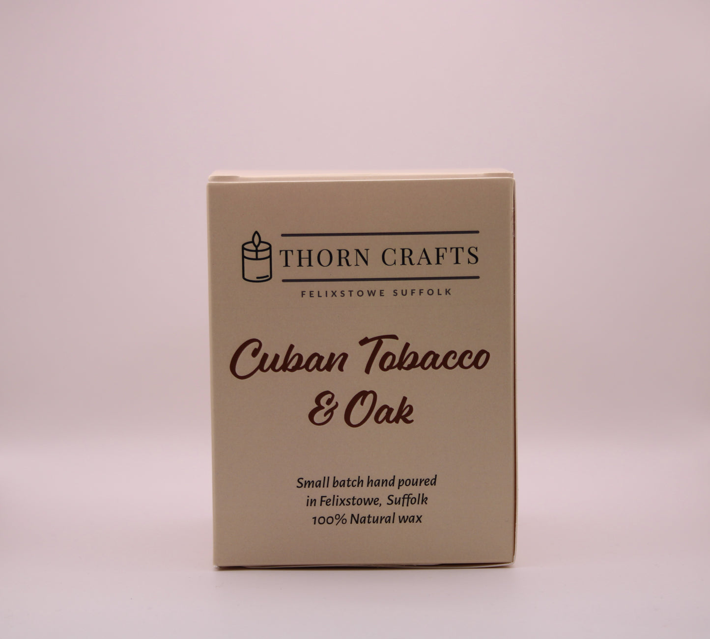 Cuban Tobacco & Oak Medium Luxury Candle