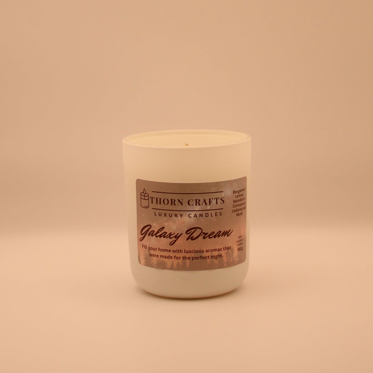 Galaxy Dream Elegant Candle