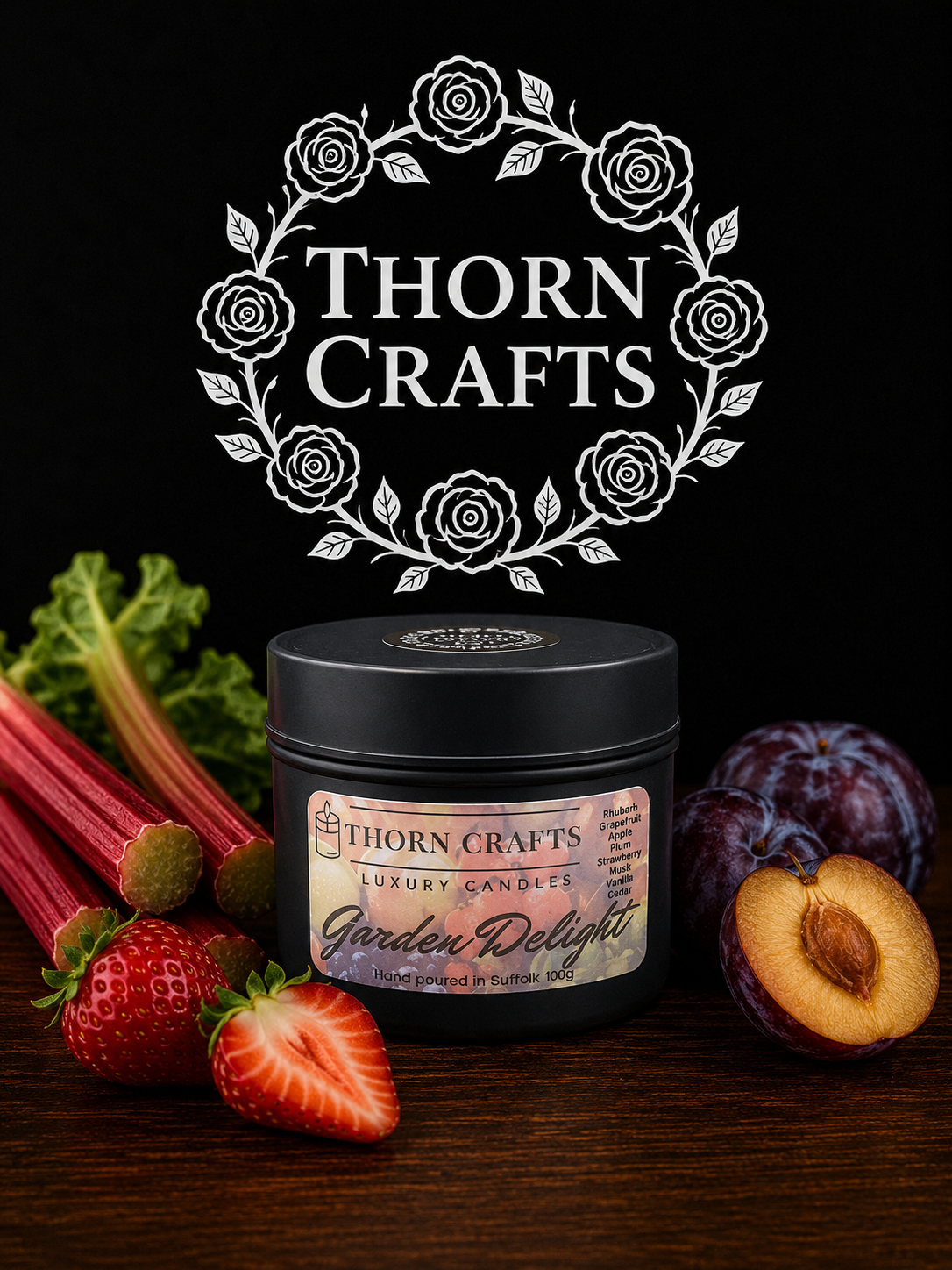 Garden Delight Small Candle