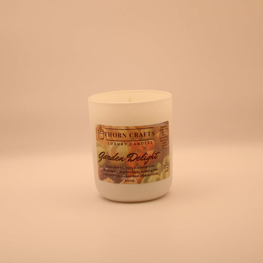 Garden Delight Elegant Candle