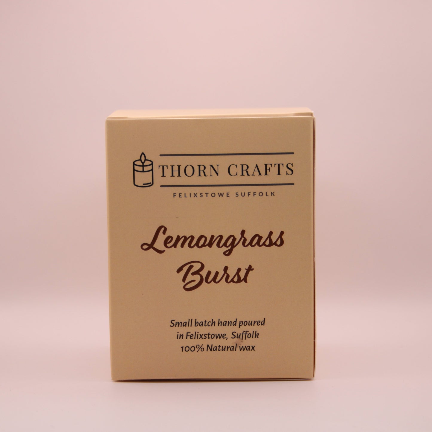 Lemongrass Burst Large Luxury Candle