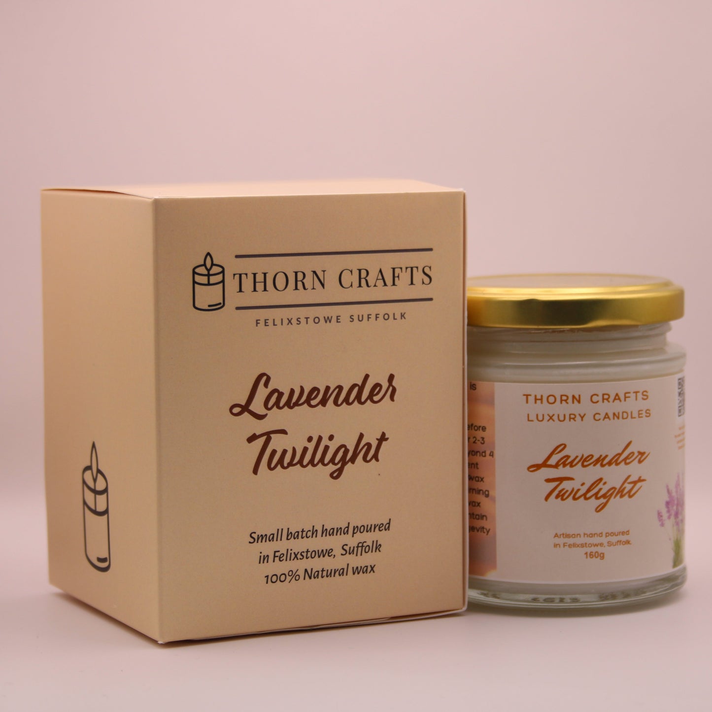 Lavender Twilight Medium Luxury Candle