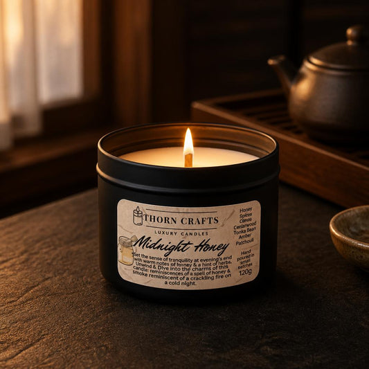 Midnight Honey Small Candle