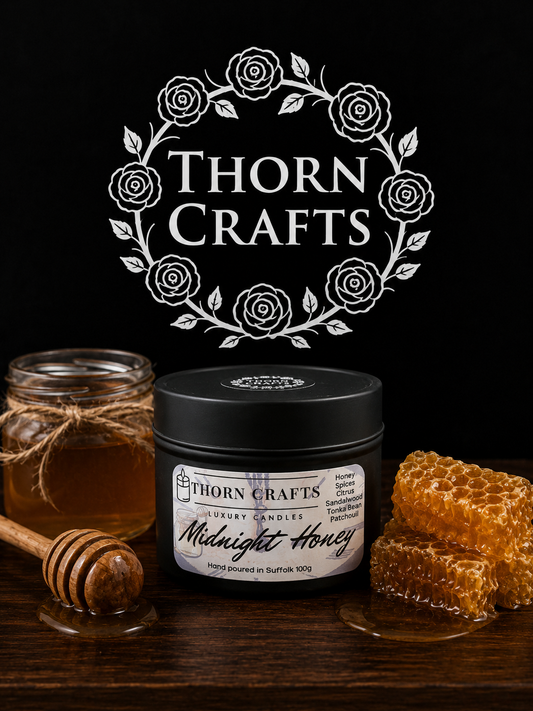 Midnight Honey Small Candle