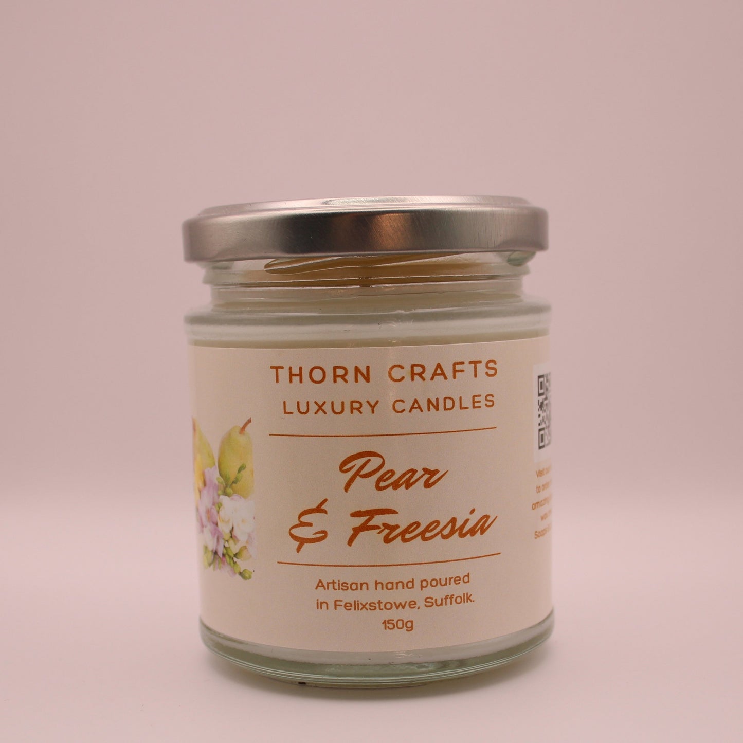 Pear & Freesia Candle Medium Luxury Candle