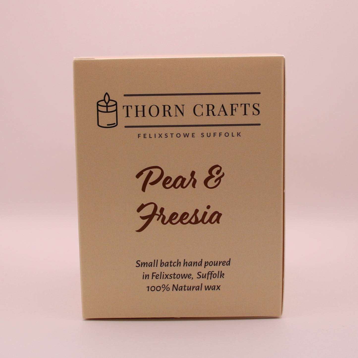 Pear & Freesia Candle Medium Luxury Candle