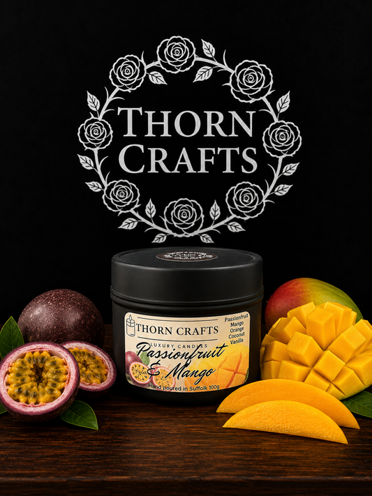 Passionfruit and Mango Small Candle