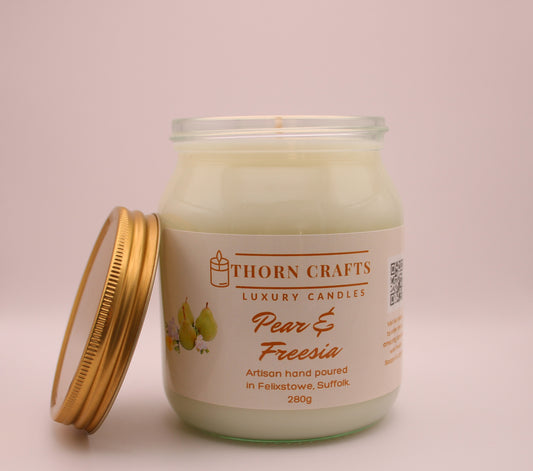 Pear & Freesia Candle Large Luxury Candle