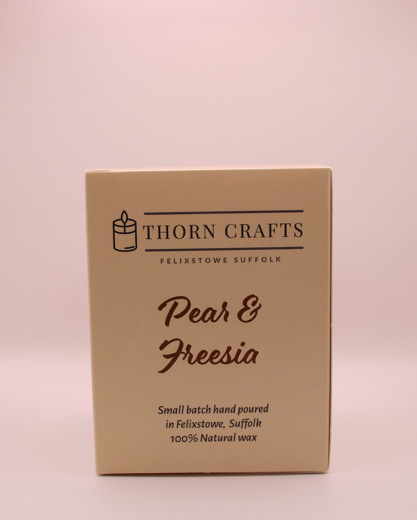 Pear & Freesia Candle Large Luxury Candle