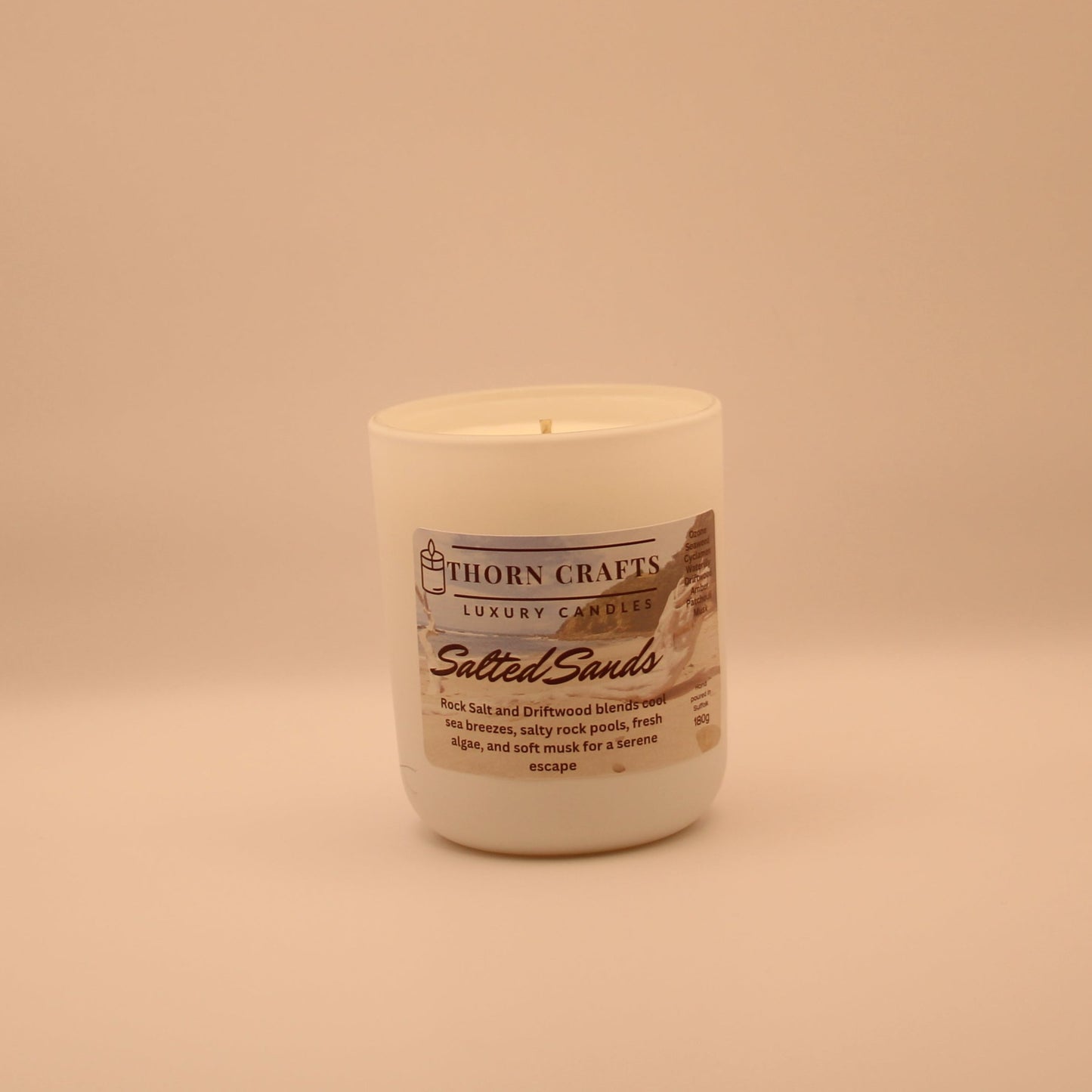 Salted Sands Elegant Candle