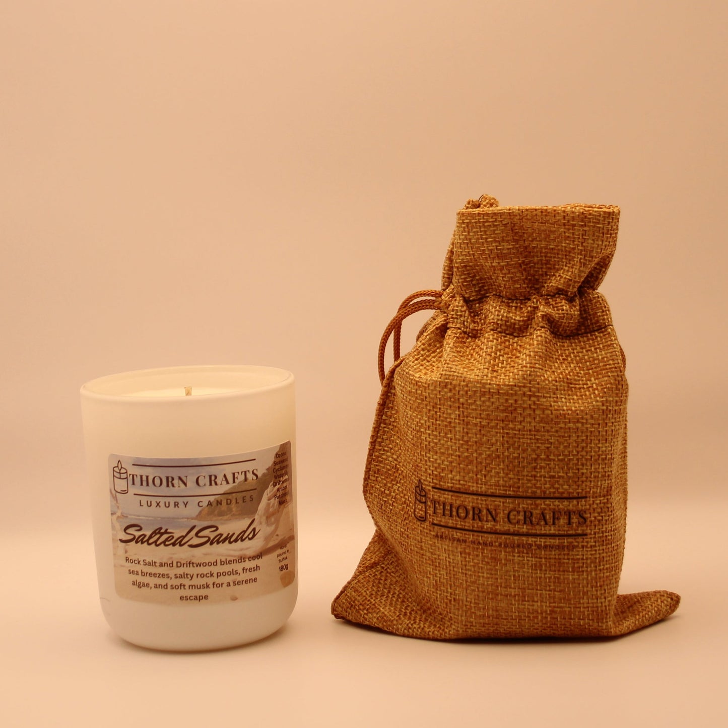 Salted Sands Elegant Candle