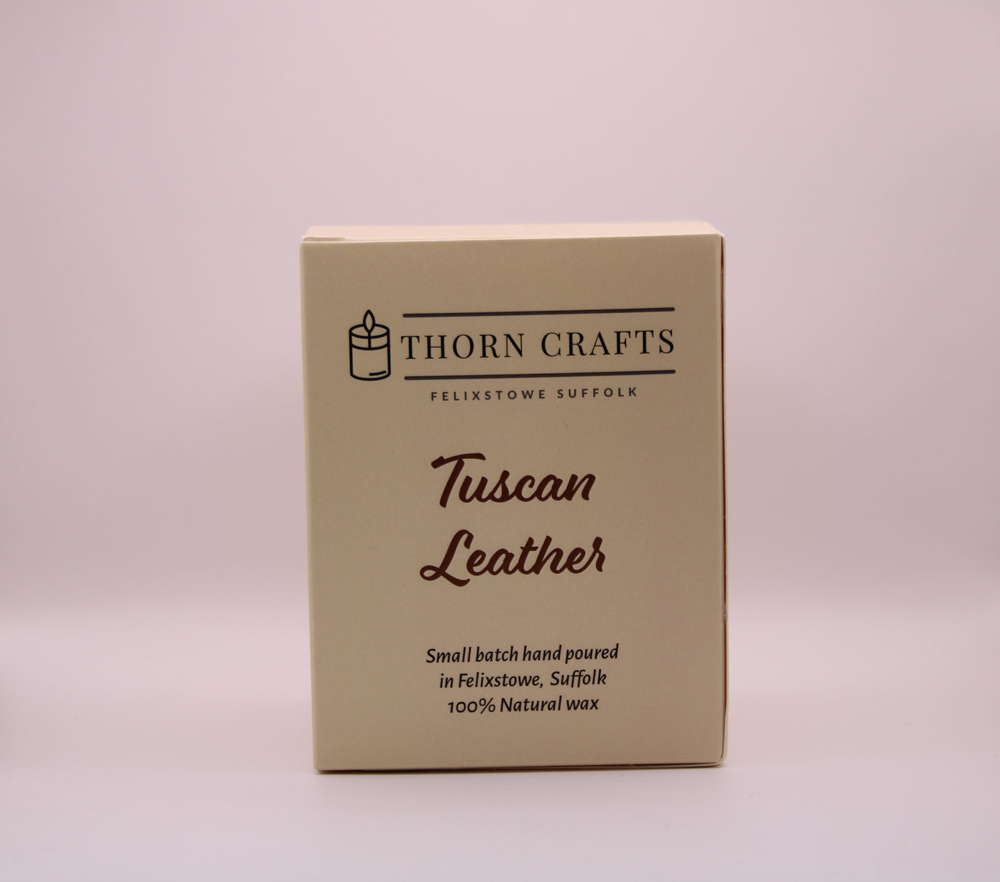 Tuscan Leather Candle Large Luxury Candle