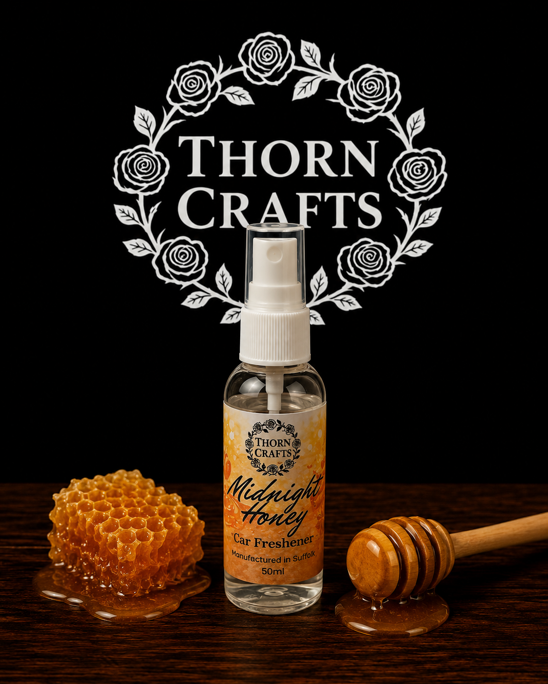 Midnight Honey Car Freshener